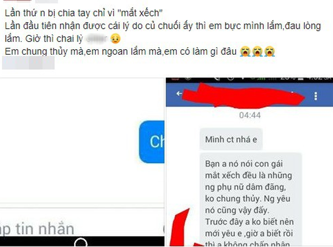 Cô nàng năm lần bảy lượt bị người yêu bỏ chỉ vì sở hữu đặc điểm này trên gương mặt, dân mạng thương cảm-1