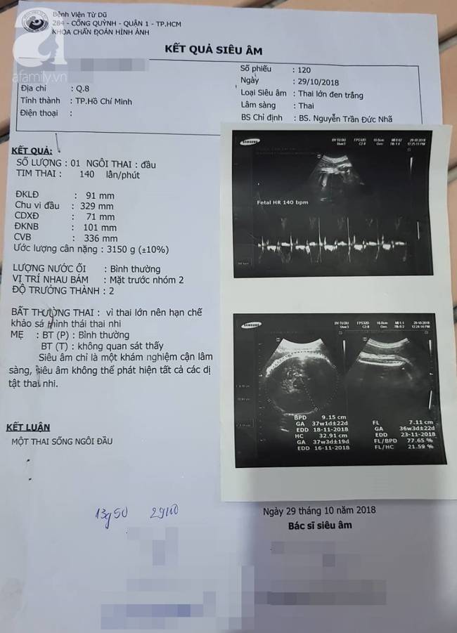Bệnh viện Từ Dũ công bố nguyên nhân vụ thai phụ 24 tuổi bị mất con sắp sinh: Do đột tử-2