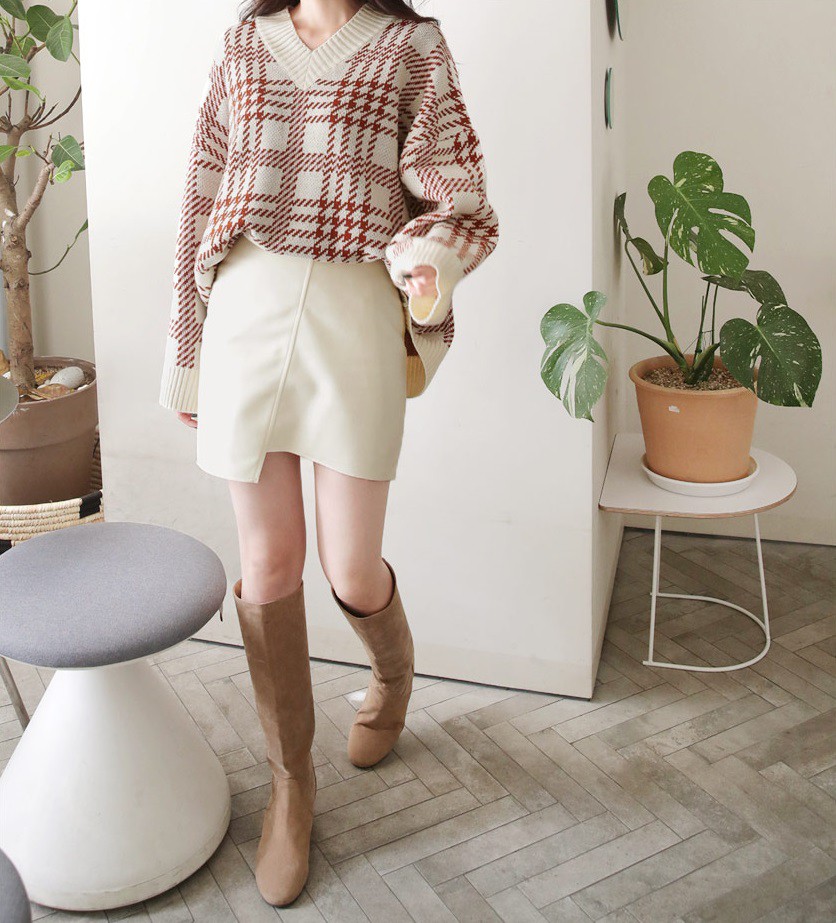 Diện mãi áo len trơn cũng chán, đổi sang áo len họa tiết mặc vừa đẹp lại chẳng lo lỗi mốt-8