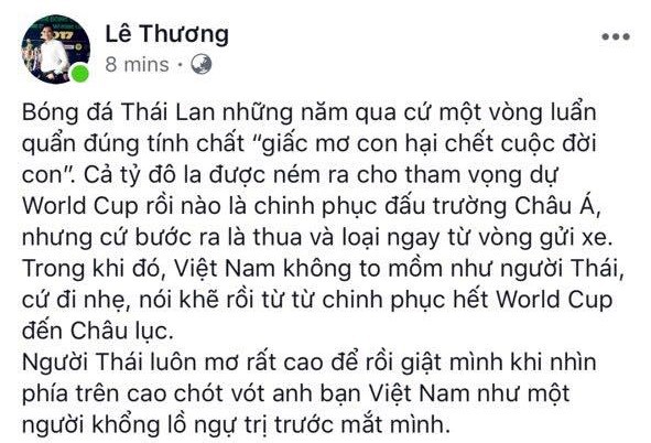 Thái Lan thất bại, dân mạng sướng rơn khi đường tới cúp vô địch AFF Cup của Việt Nam rộng mở-1
