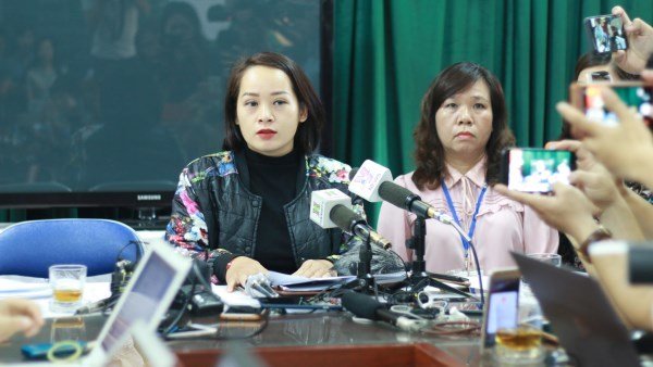 Họp báo vụ cô giáo Hà Nội bị tố bắt học sinh tát bạn-1
