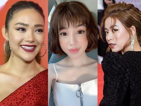 SAO MAKE OVER: Minh Hằng chưa thoát kiếp mặt dài - Elly Trần 'cưa sừng' thành công nhờ xuống tóc