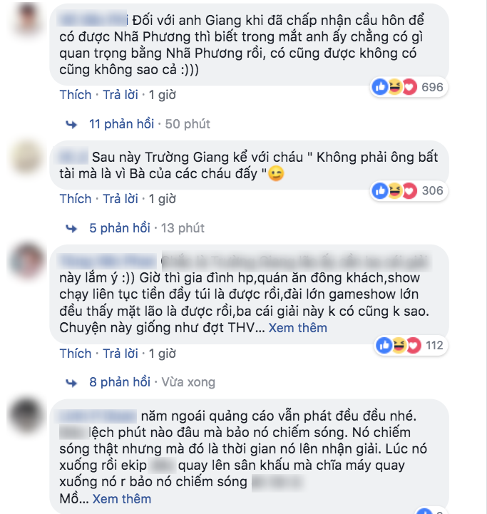 Dân mạng tranh cãi khi Trường Giang bị loại khỏi vòng bầu chọn Mai Vàng vì cướp sóng cầu hôn Nhã Phương-3