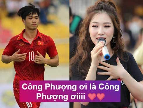 Hương Tràm viết thư tay cho đồng hương Công Phượng, khẳng định chỉ hâm mộ mình anh
