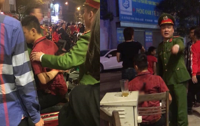 Hai nhóm người xảy ra ẩu đả sau màn ăn mừng chiến thắng đội tuyển Việt Nam, nam thanh niên bị đâm dao găm vào người-2