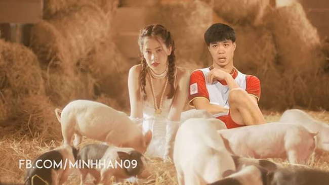 Phấn khích vì chơi hay, lập công lớn chưa đủ, CĐM còn ôm nhau cười đau bụng vì bộ meme Quang Hải, Công Phượng-4