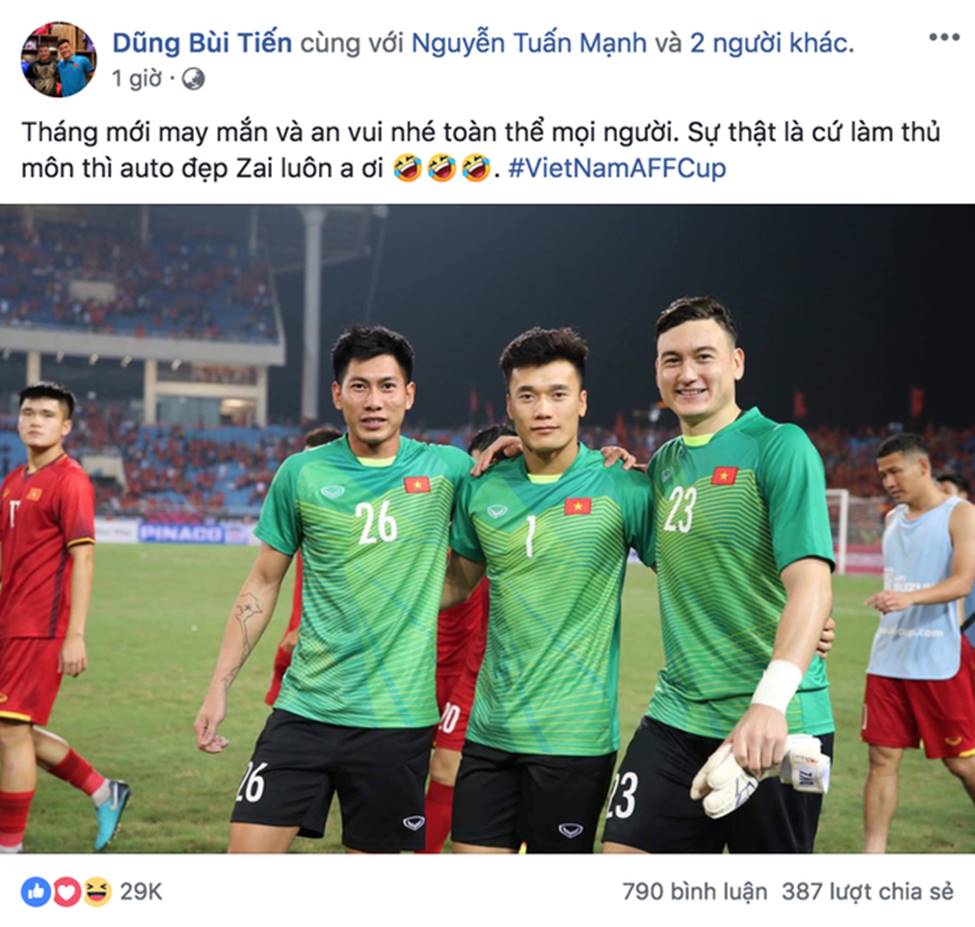 Không được ra sân, Bùi Tiến Dũng bất ngờ đăng ảnh chụp cùng Lâm Tây và khẳng định chắc nịch một điều-1