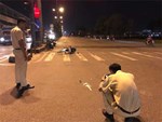 Hai ô tô khách đâm nhau lật ngửa trên cao tốc Nội Bài - Lào Cai-5