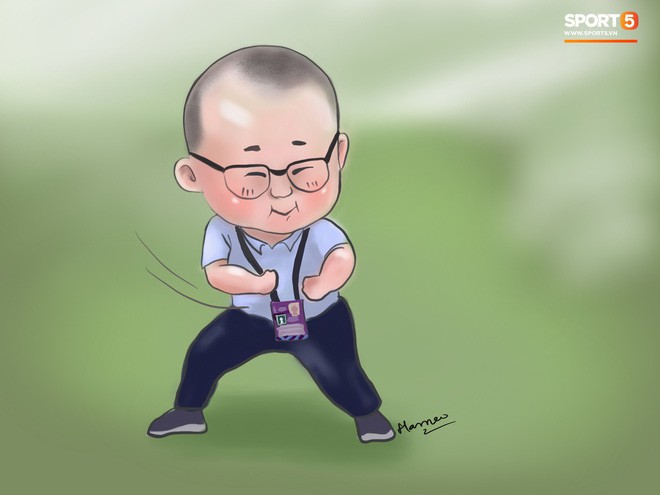 Bộ tranh chibi cute hết cỡ về hành trình của tuyển Việt Nam tại AFF Cup 2018-3