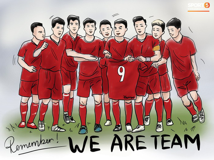 Bộ tranh chibi cute hết cỡ về hành trình của tuyển Việt Nam tại AFF Cup 2018-8
