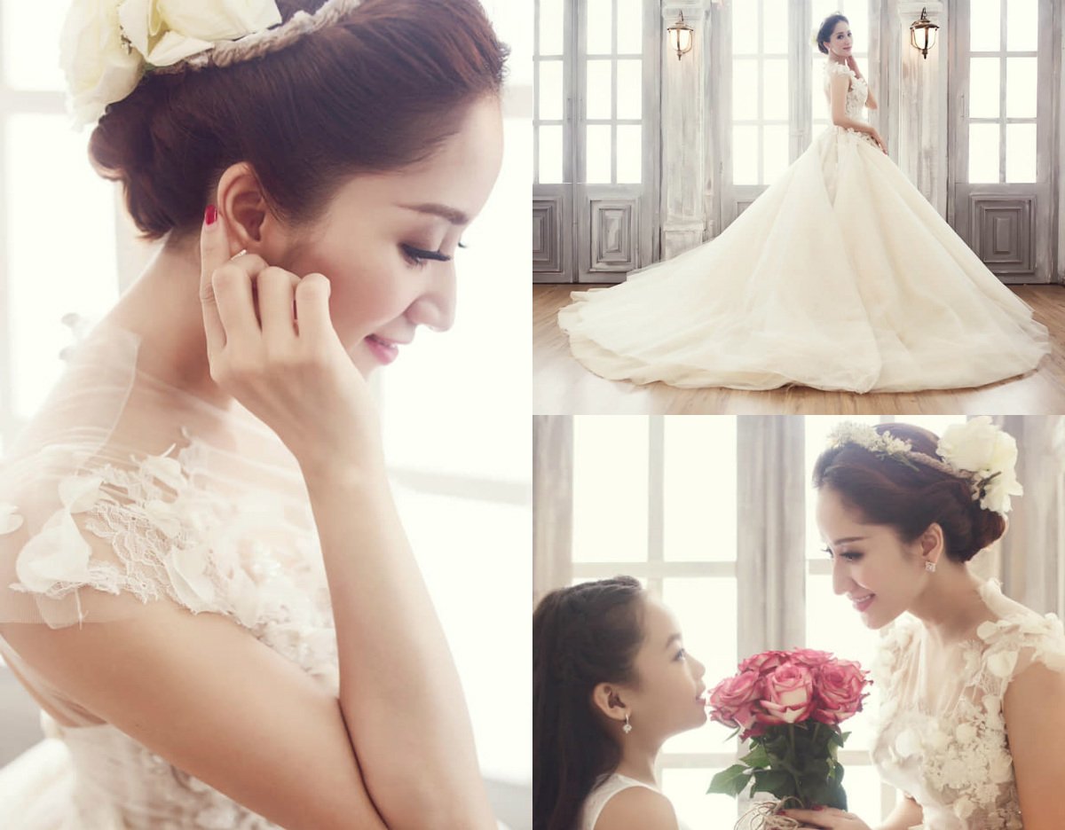 Phan Hiển khoe hình Khánh Thi mặc váy cưới, | Tin tức Online