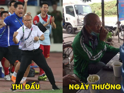 Loạt ảnh chế các tuyển thủ Việt Nam tranh thủ về quê bên vườn chuối, bờ ao tương tư như những chàng thơ gây sốt-6