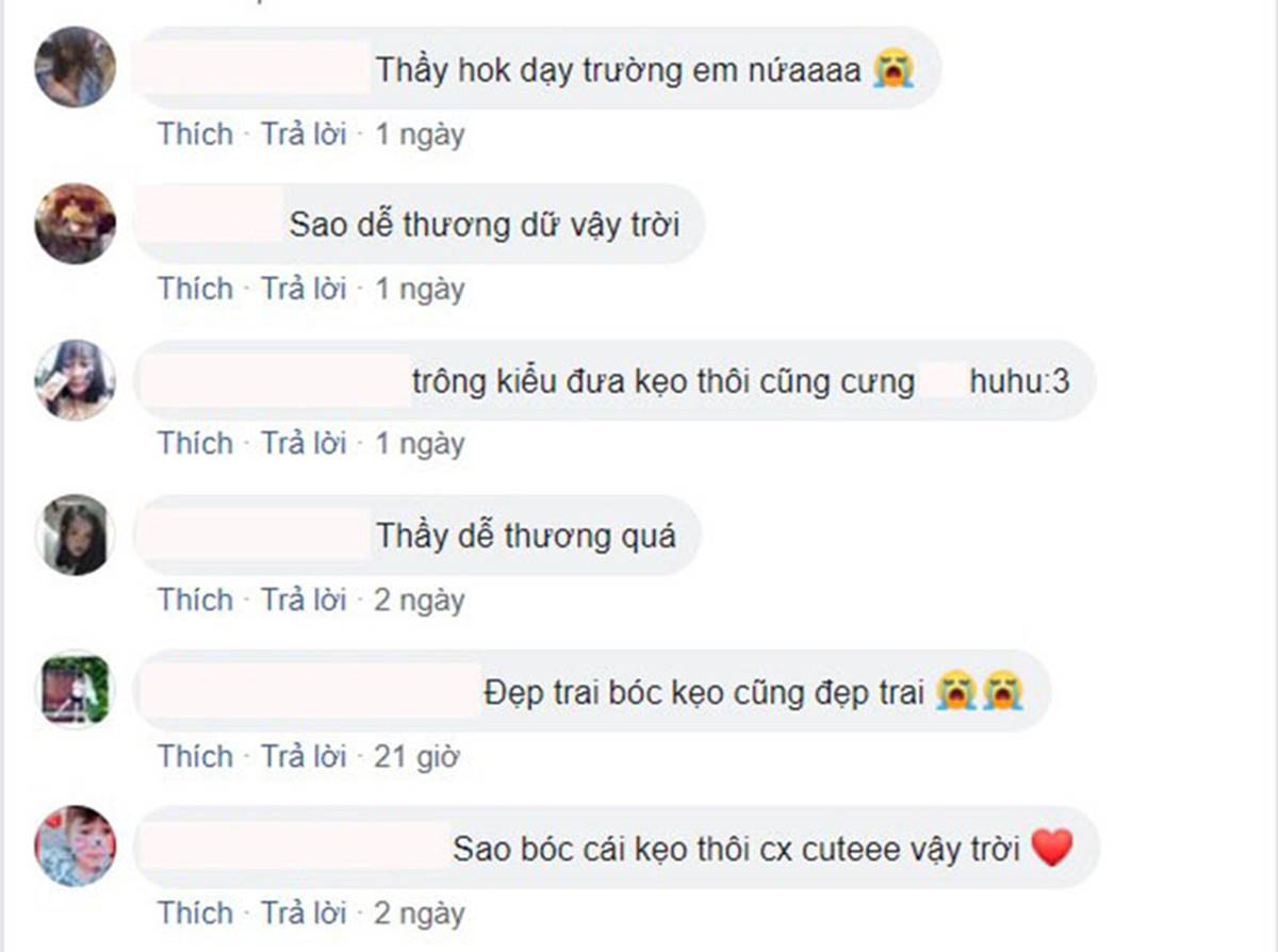 Thầy giáo ‘trường người ta’: Chẳng những điển trai mà còn ga lăng lột kẹo cho học trò-3