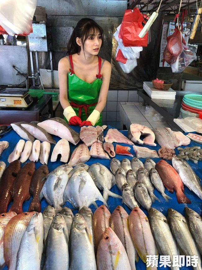 Bí mật về cô gái được gọi là nữ thần bán cá xinh như mộng đang gây sốt MXH Đài Loan-3
