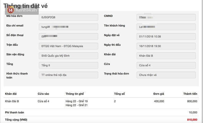 Hướng dẫn mua vé online trận chung kết AFF Cup lượt về giữa Việt Nam và Malaysia-2
