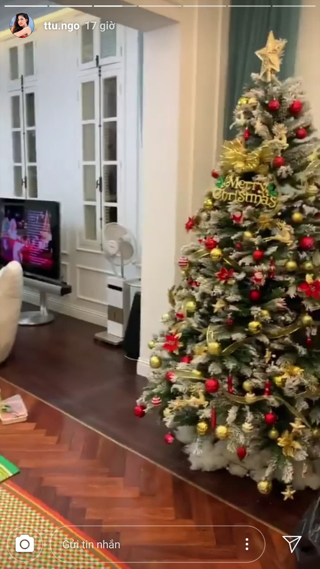 Ngoài 40 tuổi, chồng đại gia của Á hậu Thanh Tú vẫn nhí nhảnh với vợ trẻ thế này-2