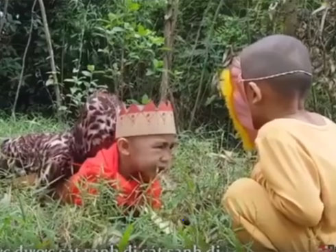 Thí sinh 6 tuổi xin phép được chửi Trấn Thành, Trường Giang ở Thách thức danh hài-1