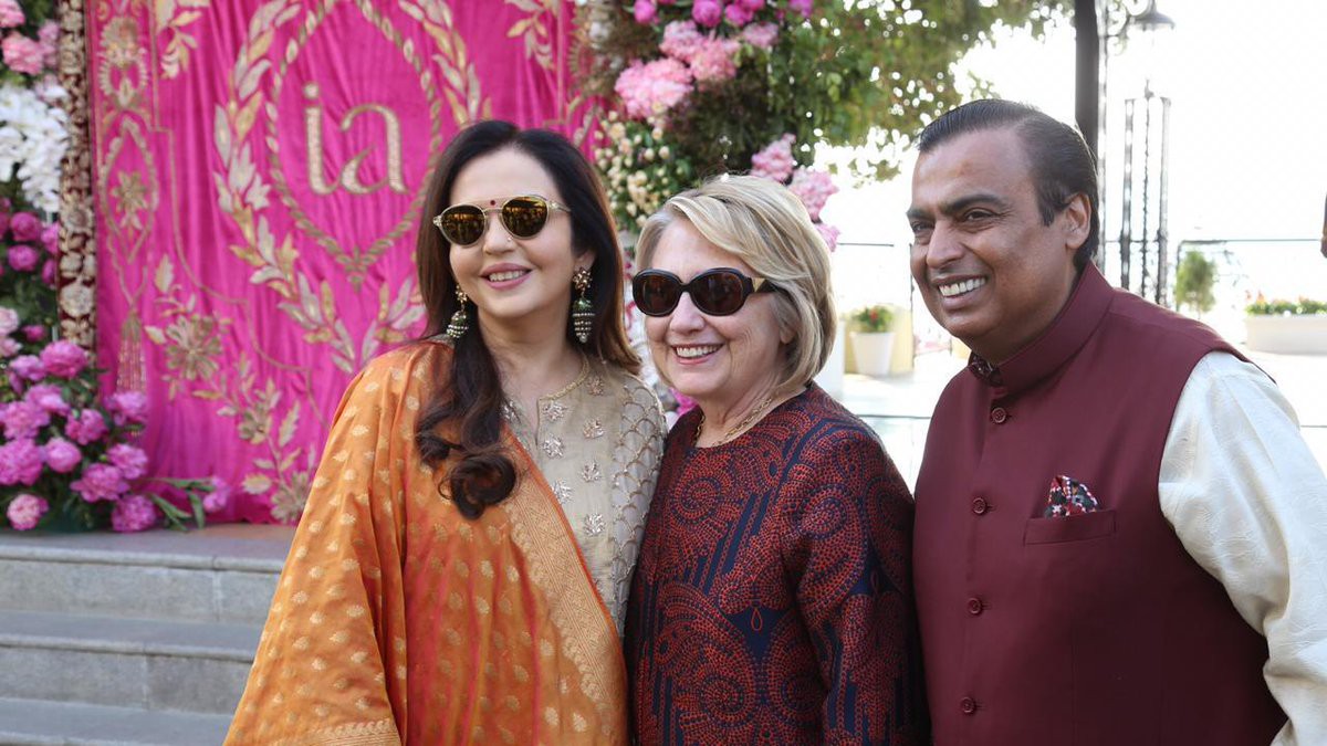 Đám cưới rich kid giàu nhất Ấn Độ: Dàn khách mời siêu khủng từ Hillary Clinton đến Beyonce đều có mặt-1