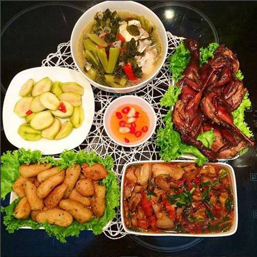 Vợ trẻ chia sẻ những mâm cơm đập tan ngày giá rét, chị em tranh nhau xin kinh nghiệm gấp-6