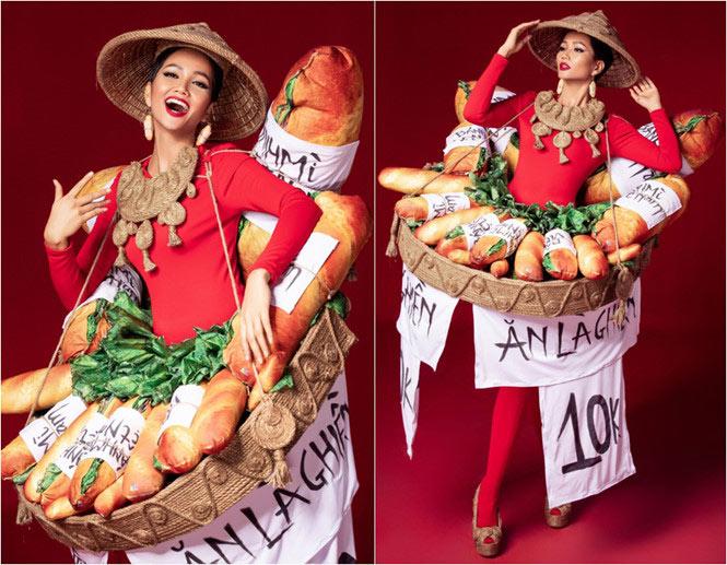 Bị chê tơi tả nhưng Bánh Mì của HHen Niê đã lọt Top 4 trang phục hấp dẫn nhất-5