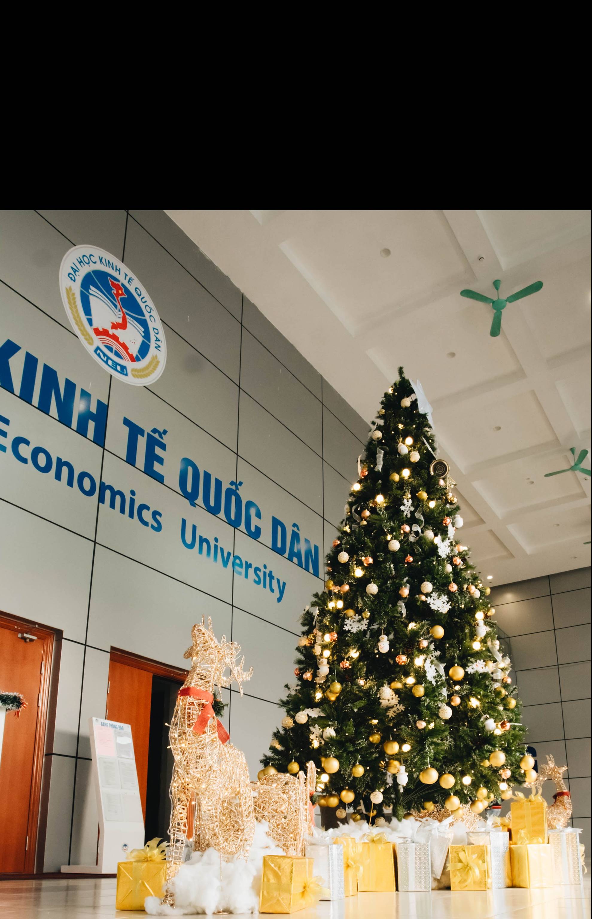 Xịn như Kinh tế Quốc dân: Dựng không gian checkin Noel sang như khách sạn bên trong toà nhà thế kỷ 96.000 m2 với 17 thang máy!-3