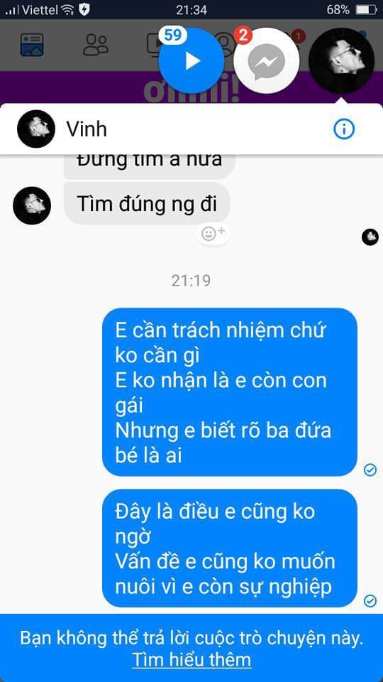 Hoa Vinh một mực phủ nhận làm con gái người ta có bầu, nạn nhân tung bằng chứng cái thai của anh chứ ai-6