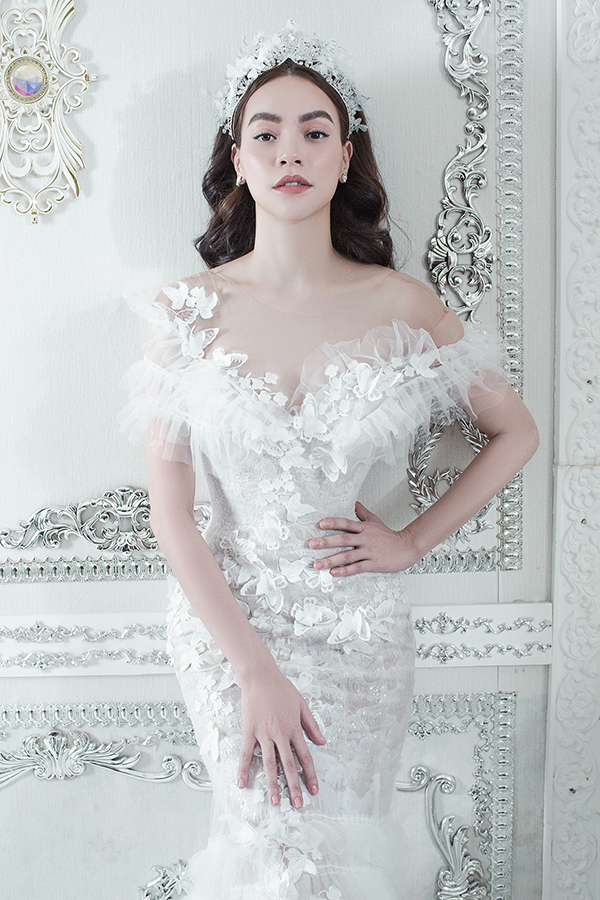 Đội vương miện, Hồ Ngọc Hà khoe vẻ đẹp sang chảnh như nữ thần-4