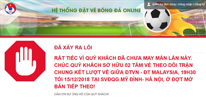 Mở bán đợt cuối vé trận Việt Nam vs Malaysia, hết veo trong 2 phút-1