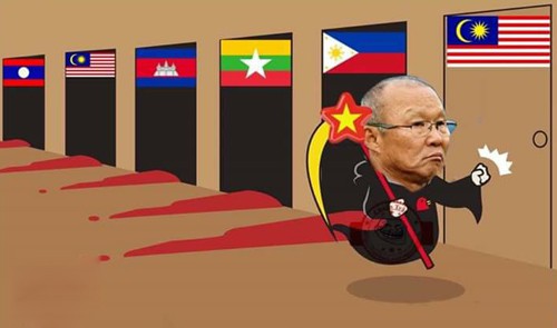 Ảnh chế các nhà tiên tri hài hước trước giờ bóng lăn trận chung kết lượt đi Việt Nam - Malaysia gây sốt-3