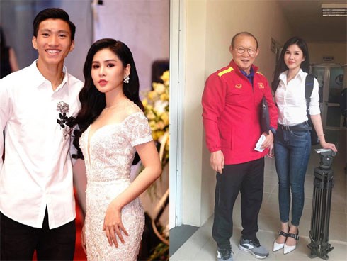 Dân mạng xôn xao vì hình ảnh cô gái xinh đẹp theo chân đội tuyển Việt Nam trong suốt mùa giải AFF Cup 2018