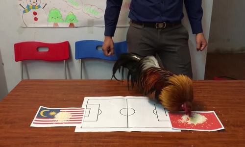 Ảnh chế các nhà tiên tri hài hước trước giờ bóng lăn trận chung kết lượt đi Việt Nam - Malaysia gây sốt-7