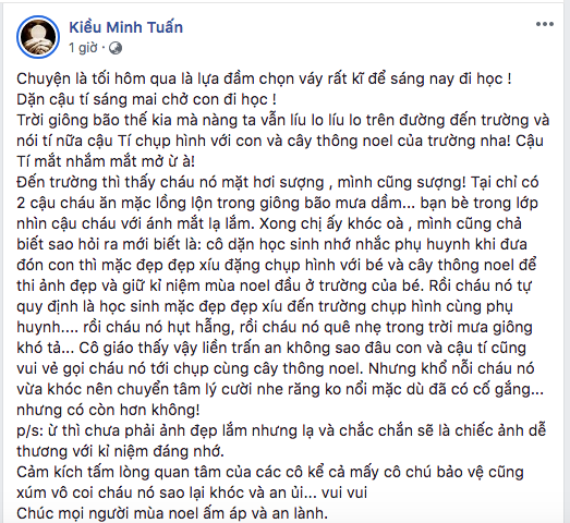 Sau scandal đầy bão tố với An Nguy - Cát Phượng, chia sẻ mới hài hước của Kiều Minh Tuấn thu hút sự chú ý-1