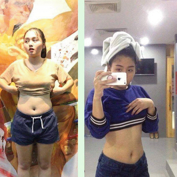 Bị doạ béo không lấy được chồng, thiếu nữ giảm gấp 14kg lấy lại nhan sắc không thể coi thường!-2