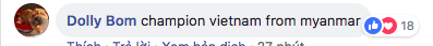 Dân mạng nước ngoài hết lòng ủng hộ và tin tưởng đội tuyển Việt Nam sẽ giành ngôi vô địch AFF Cup 2018-5
