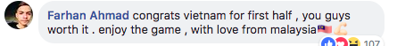 Dân mạng nước ngoài hết lòng ủng hộ và tin tưởng đội tuyển Việt Nam sẽ giành ngôi vô địch AFF Cup 2018-8