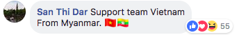 Dân mạng nước ngoài hết lòng ủng hộ và tin tưởng đội tuyển Việt Nam sẽ giành ngôi vô địch AFF Cup 2018-16