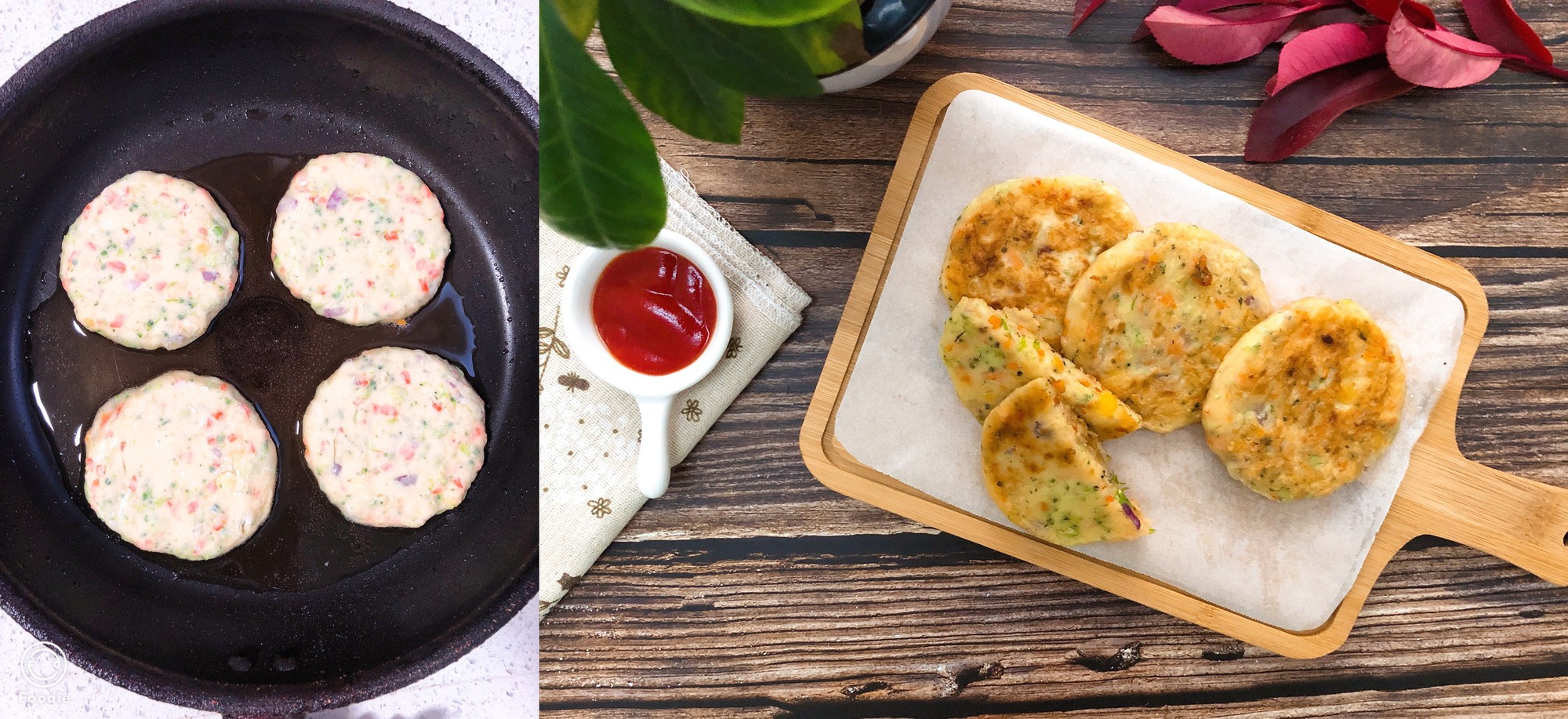 Bữa sáng chỉ cần một chiếc bánh khoai như thế này thôi cũng đủ no bụng-4