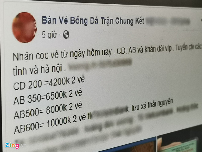 Phe vé lập page, chạy quảng cáo Facebook để bán vé chợ đen-2