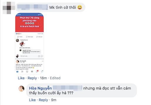 Dường như Hoà Minzy cảm thấy khó chịu khi bạn bè cứ nhắc đến Công Phượng và tỉ số HOÀ thì phải?-4