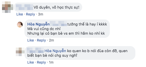 Dường như Hoà Minzy cảm thấy khó chịu khi bạn bè cứ nhắc đến Công Phượng và tỉ số HOÀ thì phải?-5
