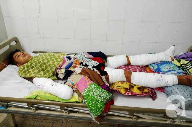 Thương cảnh mẹ mất trên bàn đẻ, 9 tháng sau cha lâm bạo bệnh, con trai nhỏ còn chưa biết gọi tên cha-1