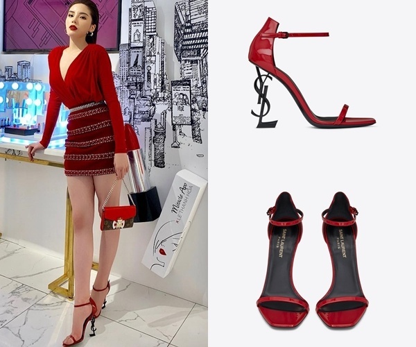 Không chỉ nhiều áo phông và túi hiệu, Kỳ Duyên còn sở hữu bộ sưu tập giày đắt đỏ-1