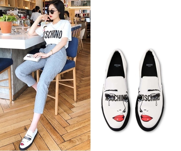 Không chỉ nhiều áo phông và túi hiệu, Kỳ Duyên còn sở hữu bộ sưu tập giày đắt đỏ-11