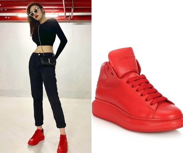 Không chỉ nhiều áo phông và túi hiệu, Kỳ Duyên còn sở hữu bộ sưu tập giày đắt đỏ-7