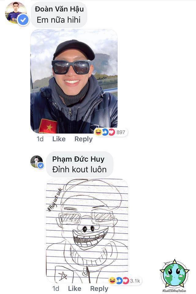 Cười ngặt nghẽo với loạt ảnh Đức Huy trổ tài vẽ đồng đội, trông ai cũng ngã cây y như tranh biếm họa-17