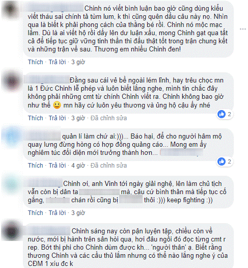 Đức Chinh cãi tay đôi, đốp chát với người chê mình trên MXH, dân mạng nghi vấn Facebook cầu thủ này bị thao túng?-7