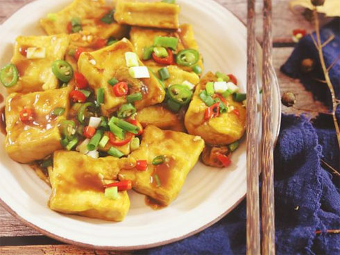 Cách chế biến món đậu phụ chua ngọt giòn-5
