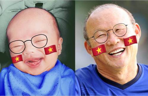 Thêm 1 bé Việt giống HLV Park Hang Seo đến kì lạ, danh tính bố đẻ cũng không vừa-1