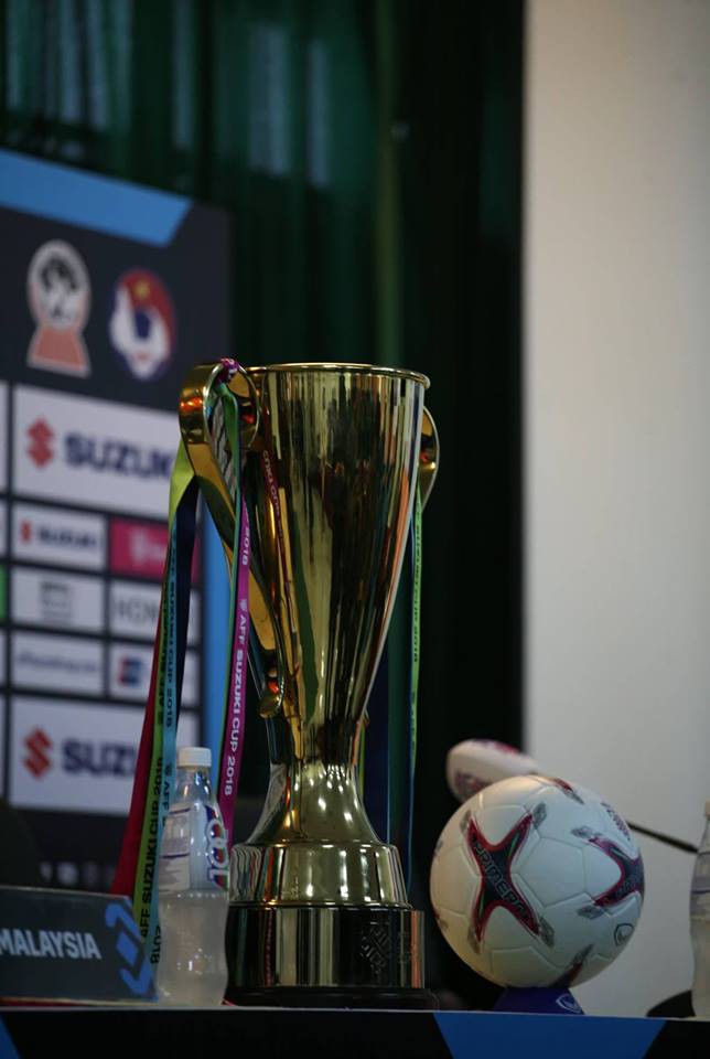 Hình ảnh chiếc cup vàng AFF 2018 bất ngờ xuất hiện trước trận chung kết-2