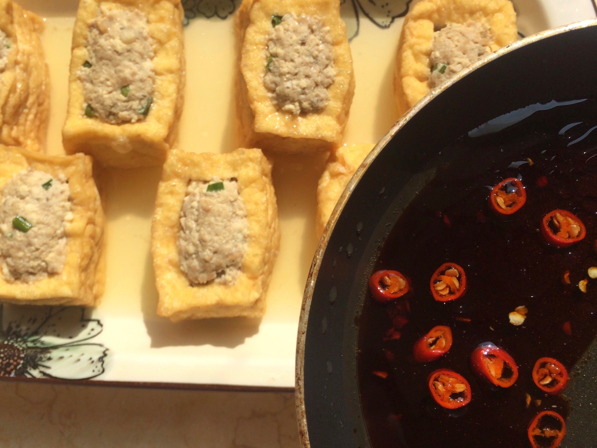 Bật mí công thức làm món đậu phụ nhồi thịt ngon xuất sắc-7